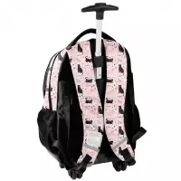 2. Paso Plecak Szkolny Na Kółkach Black Cat PP26BC-997