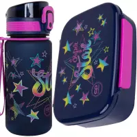 1. CoolPack Zestaw Śniadaniowy Stars Bidon Z17960 + Śniadaniówka Z18960