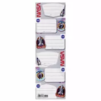 3. Starpak Naklejki Na Zeszyt Nasa 1 Listek 6szt 536028