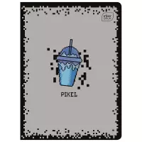 1. Interdruk Zeszyt A5 16 kartek kolorowa 3linia UV Pixel 366498