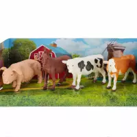 4. Mega Creative Farma Traktor z Przyczepą + Zwierzęta 569549