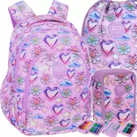 1. CoolPack Zestaw Szkolny Balloons 3el. Plecak Prime Pro F162970 + Worek F159970 + Piórnik F067970