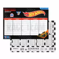 1. Starpak Plan Lekcji z Tabliczką Mnożenia A5 Hot Wheels 583856