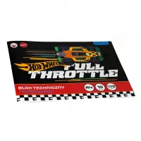3. Starpak Blok Techniczny A4 Biały Hot Wheels 588614