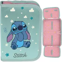 2. Paso Piórnik Dwuklapkowy bez Wyposażenia Stitch Pastel DS25FF-P001BW