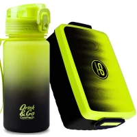 3. Zestaw CoolPack Brisk Bidon Mini 400ml Gradient Lemon  56407CP + Śniadaniówka Snack Z07510