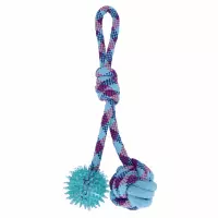 2. Trik&Roll Zabawka Dla Psa Szarpak z Piłką Dwustronny 34cm 560703