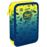 2. CoolPack Jumper 2 Piórnik Dwukomorowy Z Wyposażeniem Football 2T F066339