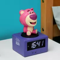 4. Lampka 3D z Budzikiem Toy Stroy - Miś Tuliś