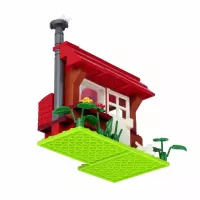 9.  Mega Creative Alleblox Klocki Konstrukcyjne 91 elementów Girl Dom 547908