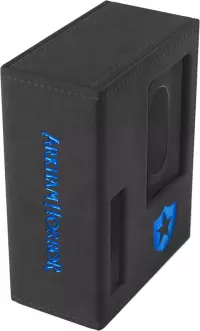 2. Gamegenic: Arkham Horror - Investigator Deck Tome - Pudełko na Karty - Guardian (Black-Blue)