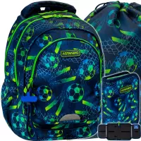 1. AstraBag Zestaw Szkolny Football 3el. Plecak AB330 502026021 + Worek 507026011 + Piórnik 503026032