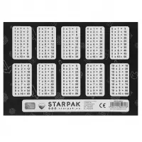 5. Starpak Plan Lekcji A5 z Naklejkami na Zeszyt Pixel 591762