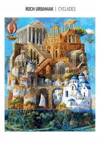 2. Good Loot Imagination Painting by Numbers: Roch Urbaniak Cyklady (malowanie po numerach)