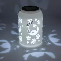 3. Solarny Lampion Projekcyjny - Stitch