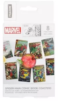1. Zestaw Podkładek Komiksowych Marvel Spider-man