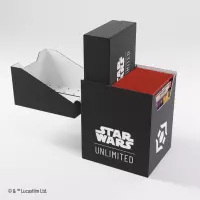 11. Gamegenic: Star Wars Unlimited - Soft Crate - Pudełko na Karty - Black/White