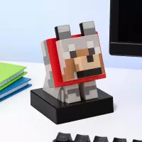 4. Lampka Minecraft - Wilk 11 cm