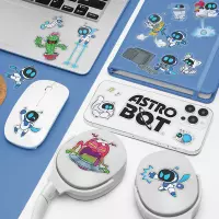 3. Zestaw Naklejek Dekoracyjnych Astro Bot  - 47 szt.