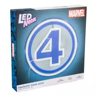 5. Neonowa Lampka Ścienna Marvel Fantastyczna 4