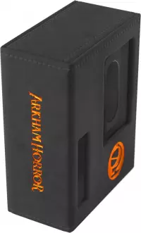 2. Gamegenic: Arkham Horror - Investigator Deck Tome - Pudełko na Karty - Seeker (Black-Orange)