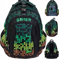 10. St.Right Plecak Szkolny BP-04 Pixel Gamer 645747