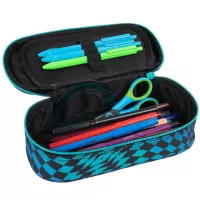 2. Coolpack Campus Piórnik Tuba Usztywniona z Organizerem Gamer Chess F062964