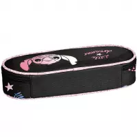 4.  Paso Piórnik Tuba Usztywniona Stitch Black DS26YY-013