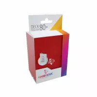 1. Gamegenic: Deck Holder 80+ - Pudełko na Karty - Red