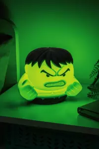 9. Marvel silikonowa lampka z akumulatorem Hulk (wysokość: 14,5 cm)