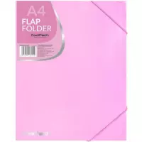 1. CoolPack Teczka z Gumką A4 Pastel Powder Pink 81452CP