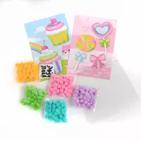 3. Kidea Pomponiaste Wyklejanki Sweet 700156