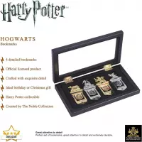 3. Zestaw Zakładek do Książek Harry Potter- Herby Hogwartu 4 szt.