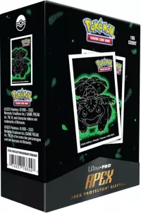 1. Ultra Pro: Pokemon - Apex Deck Protector Sleeves - Koszulki na Karty - Neon Kanto - Venusaur