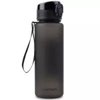 1. CoolPack Brisk Bidon 600ml Rpet Black Z16641