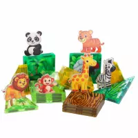 2. Mega Creative Klocki Magnetyczne Zoo 52el. 589650