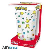 1. Duża Szklanka Pokemon - Pikachu - 400 ml