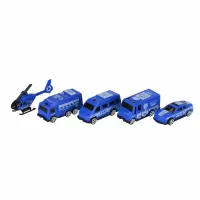 4. Mega Creative Auto Ciężarowe Transporter Policyjny + Akcesoria 543854